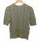 エイチビューティーアンドユースユナイテッドアローズ H BEAUTY & YOUTH UNITED ARROWS 総柄半袖ニット コットンニット レディース FREE