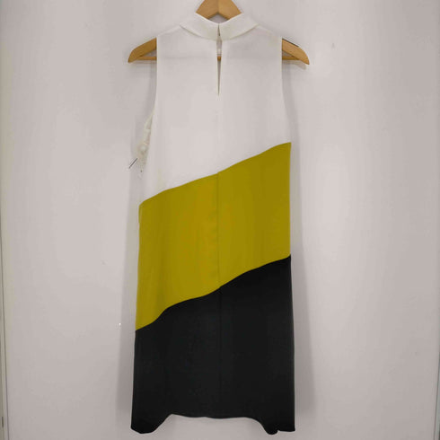 HOBBS LONDON マルチカラー ノースリーブワンピース レディース UK10