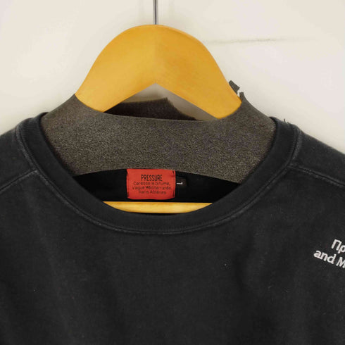 プレッシャー PRESSURE バックプリントオーバーサイズスウェット メンズ import:L