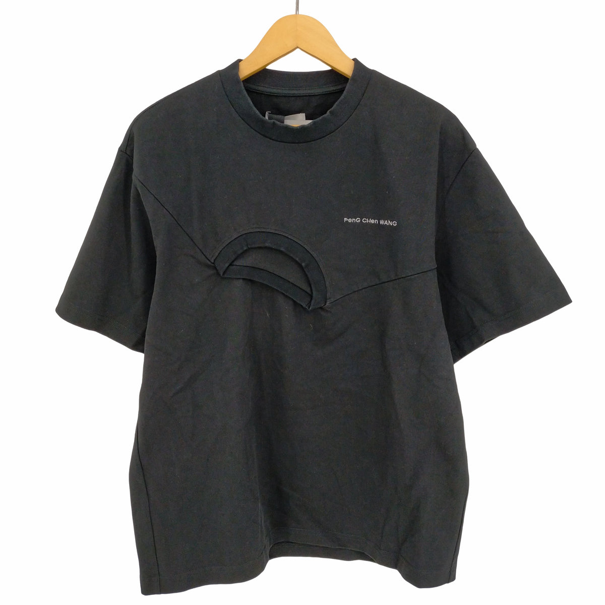 フェンチェンワン Feng Chen Wang PANELLED COLLAR T-SHIRT メンズ import：M –  ブランド古着買取販売バズストア