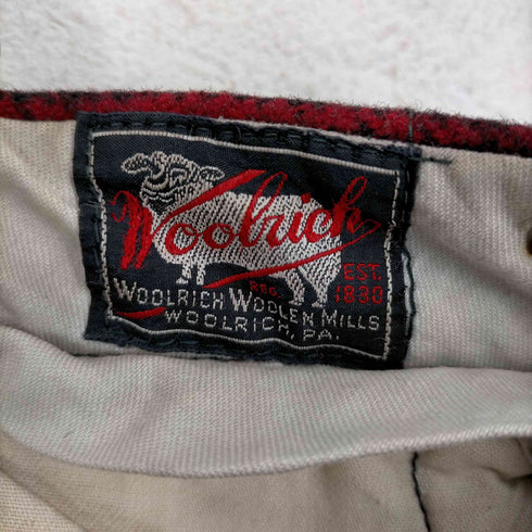 ウールリッチ WOOLRICH 40s A-4 SUIT/CONMARジップ ジョッパーズチェックパンツ メンズ