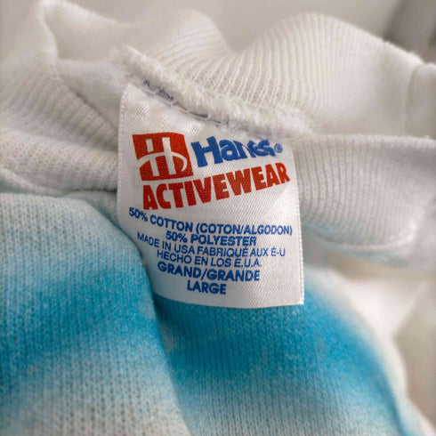 ヘインズ Hanes 90s ACTIVEWEAR キャラクタープリントラグランスウェット メンズ JPN:L
