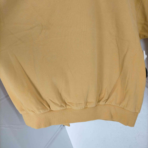 シュミーズ ラコステ CHEMISE LACOSTE 80s 鹿の子 ロゴ刺繍パッチ スウェット メンズ JPN:4