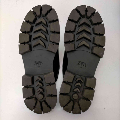 ザラ ZARA フラットトラックソールミュール サンダル レディース JPN:38