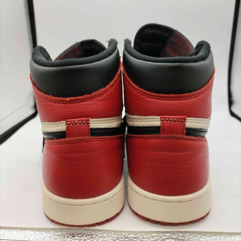 ジョーダンブランド JORDAN BRAND Nike Air Jordan 1 Retro High OG Bred Toe エアジョーダン 1 レトロ ハイ OG ブレッド トゥ メンズ JPN:27