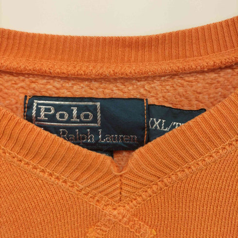ポロバイラルフローレン Polo by RALPH LAUREN 90S ビッグシルエット Vネック プルオーバー スウェット メンズ import:XXL