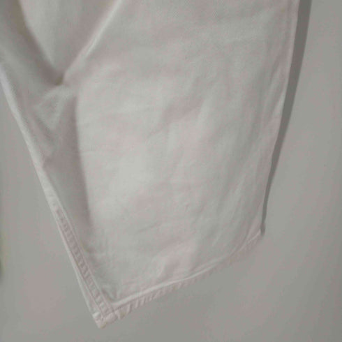 エムエムシックス メゾンマルジェラ MM6 Maison Margiela 20SS ハイライズ ボタンフライ ワイドストレートデニム レディース 38