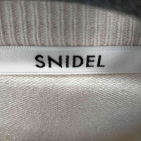 スナイデル snidel オープンショルダーニットプルオーバー レディース FREE