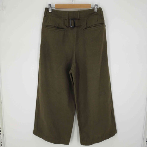 ヴォアーブ VOAAOV Wool Tuck Wide Pants メンズ 2
