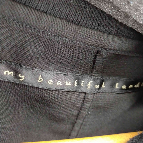 マイビューティフルランドレット my beautiful landlet BIG POLO SHIRT メンズ 0
