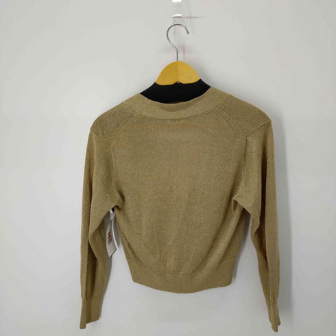 ビューティーアンドユースユナイテッドアローズ BEAUTY & YOUTH UNITED ARROWS ラメショートVネックカーディガン レディース