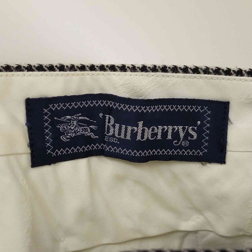 バーバリーズ BURBERRYS 90s 千鳥格子 フレアウールスラックスパンツ メンズ 79