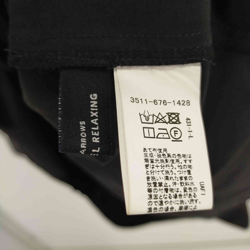 ユナイテッドアローズグリーンレーベルリラクシング UNITED ARROWS green label relaxing タタキフリル スタンドカラー ブラウス レディース