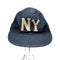 IDEAL CAP COPNY NY ロゴ 6パネル デニム キャップ メンズ