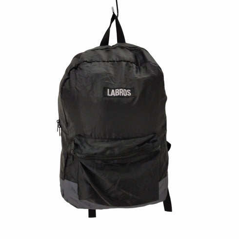 フメイ LABROS ロゴパッチ リップストップ ナイロンバックパック メンズ