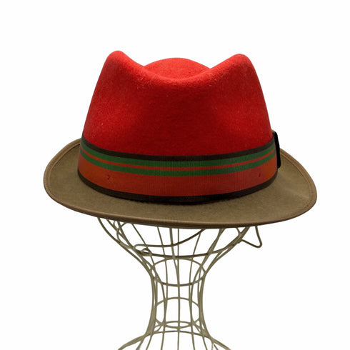 クラッシャブル CRUSHABLE イタリア製 FINE FELT HATS 中折れ ハット メンズ 56 S/M