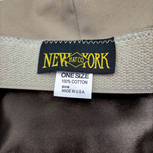 ニューヨークハット NEWYORK HAT&CO USA製 コットン キャスケット ハンチング メンズ ONE SIZE