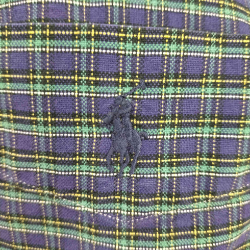ラルフローレン RALPH LAUREN BIG SHIRT ポニー刺繍 BDチェックシャツ メンズ JPN:M