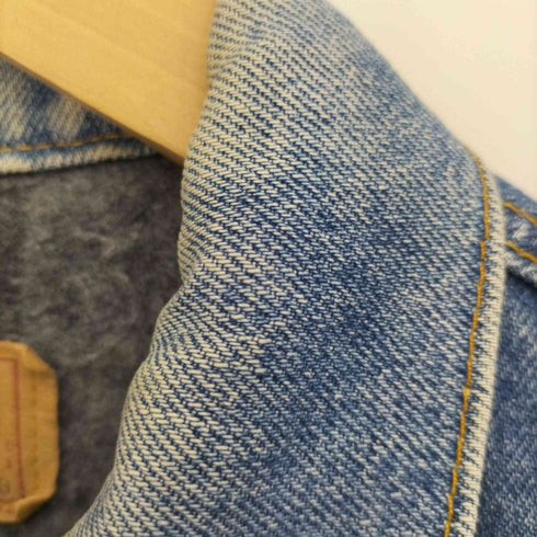 リーバイス Levis 80-90S USA製 ボタン裏527刻印 裏地ブランケット 4th Denim Trucker Jacket デニム トラッカー ジャケット メンズ 38