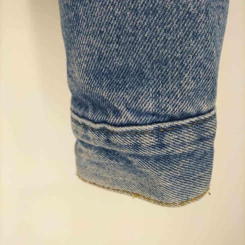 リーバイス Levis 80-90S USA製 ボタン裏527刻印 裏地ブランケット 4th Denim Trucker Jacket デニム トラッカー ジャケット メンズ 38