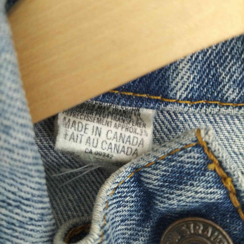 リーバイス Levis 70-80S カナダ製 4th Denim Trucker Jacket デニム トラッカー ジャケット メンズ