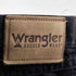 ラングラー Wrangler メキシコ製 ブラックデニムパンツ メンズ 35/30