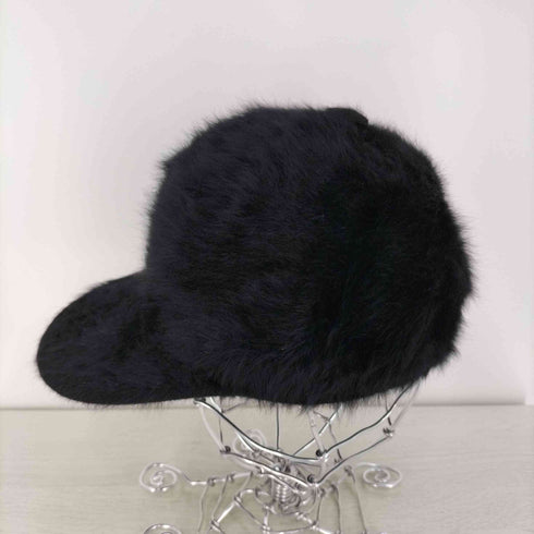 カンゴール KANGOL ロゴ刺繍 ファーキャップ レディース