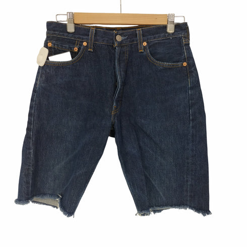 リーバイス Levis 90S USA製 ボタン裏553刻印 501 ボタンフライ カットオフ デニム ショーツ 99年製 メンズ W30 L32