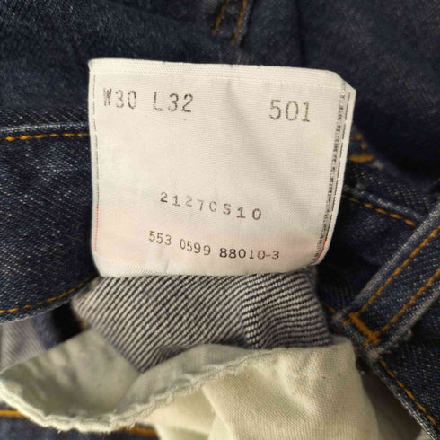 リーバイス Levis 90S USA製 ボタン裏553刻印 501 ボタンフライ カットオフ デニム ショーツ 99年製 メンズ W30 L32