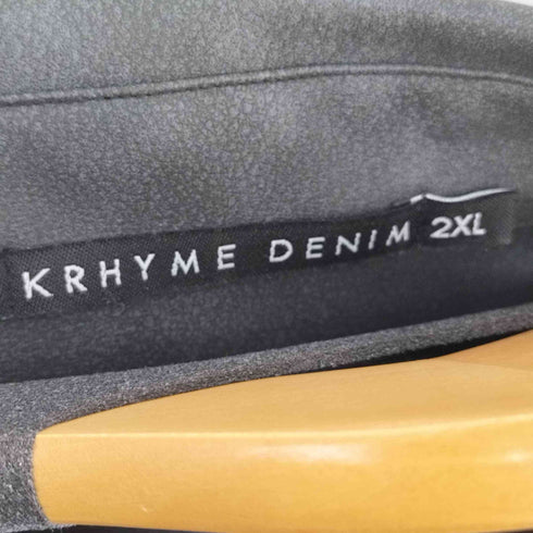 クライムデニム KRHYME DENIM PU LEATHER SHIRTS メンズ 2XL