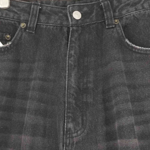 ホワイトランド WHITELAND DAMEGE WIDE DENIM ダメージワイドデニムパンツ メンズ JPN:M