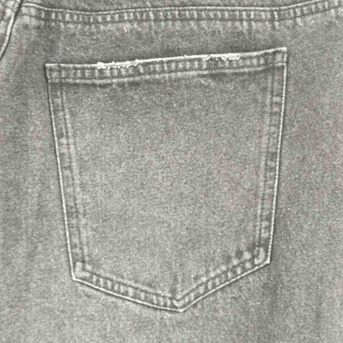 ホワイトランド WHITELAND DAMEGE WIDE DENIM ダメージワイドデニムパンツ メンズ JPN:M