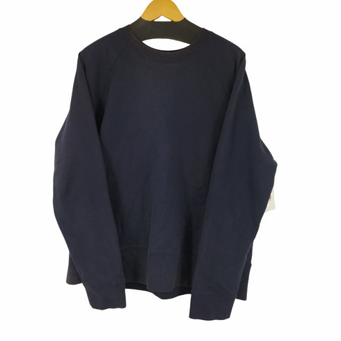 スタジオニコルソン STUDIO NICHOLSON oopback Cotton-Jersey Sweatshirt クルーネックスウェット メンズ import:L