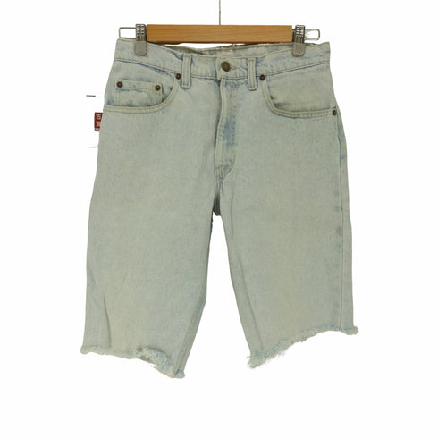 リーバイス Levis 90S USA製 550 RELAXED FIT ボタン裏511刻印 ジップフライ カットオフ デニム ショーツ Rタブ メンズ W31 L30