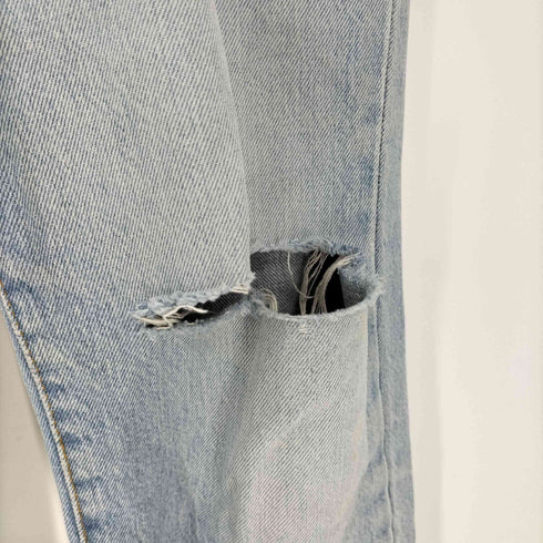 リーバイス Levis 80S REGULAR 501 ボタンフライ ダメージ デニム パンツ ハチマル メンズ