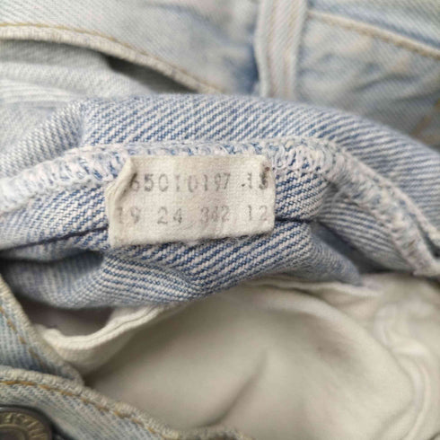 リーバイス Levis 80S REGULAR 501 ボタンフライ ダメージ デニム パンツ ハチマル メンズ
