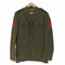 ユーエスアーミー US ARMY USMC ドレスジャケット COAT MAN'S POLY/WOOL TROPICAL GREEN SHADE 2241 WITH BELT メンズ