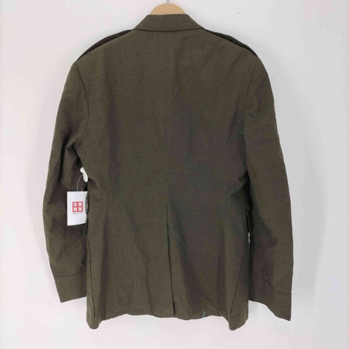 ユーエスアーミー US ARMY USMC ドレスジャケット COAT MAN'S POLY/WOOL TROPICAL GREEN SHADE 2241 WITH BELT メンズ