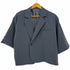 エルノロゼット Ellno Loset ワイドシルエット 半袖ジャケット ショート丈 レディース JPN:L