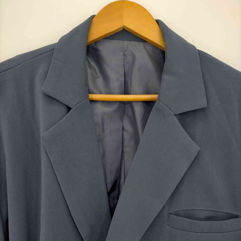 エルノロゼット Ellno Loset ワイドシルエット 半袖ジャケット ショート丈 レディース JPN:L