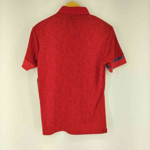 アディダス adidas S/S 総柄ポロシャツ メンズ import:M