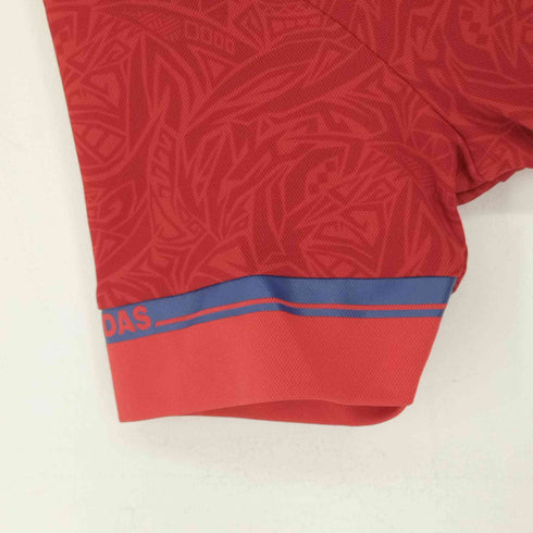 アディダス adidas S/S 総柄ポロシャツ メンズ import:M