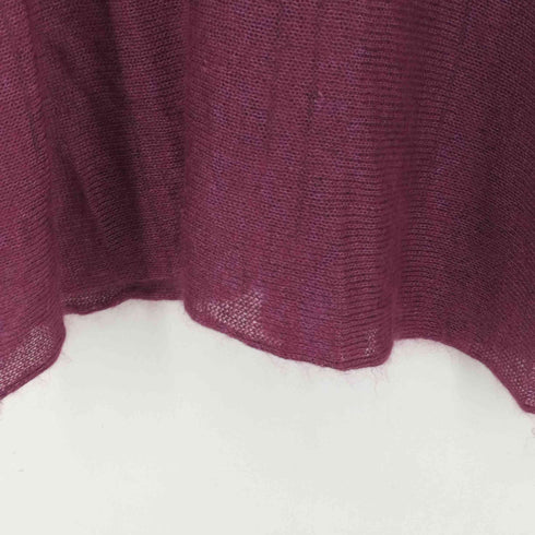 setsuko torii リブ切替シルクモヘアロングニット レディース JPN:M