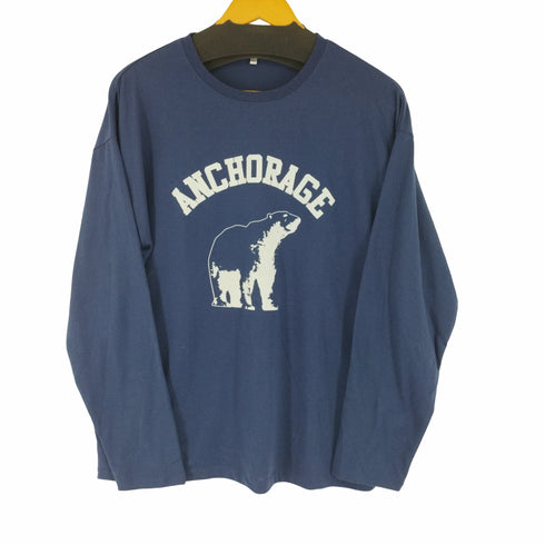 アニマルフロッキープリント L/S Tシャツ レディース JPN:L