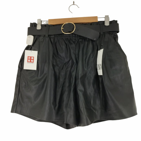 ザラ ZARA フェイクレザーショートパンツ レディース JPN:XL