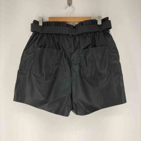 ザラ ZARA フェイクレザーショートパンツ レディース JPN:XL