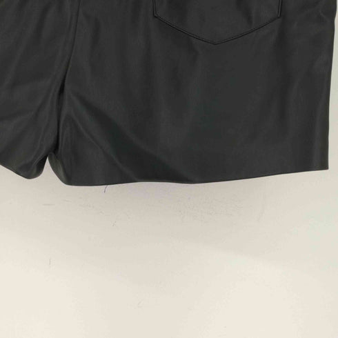 ザラ ZARA フェイクレザーショートパンツ レディース JPN:XL