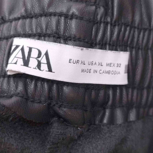 ザラ ZARA フェイクレザーショートパンツ レディース JPN:XL