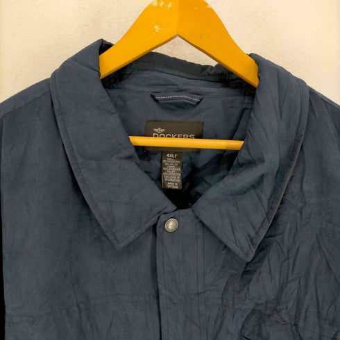 ドッカーズプレミアム DOCKERS PREMIUM ロゴ刺繍スイングトップジャケット メンズ 4XL