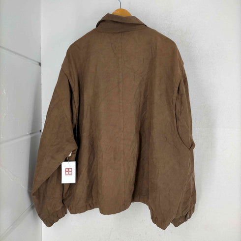 フルギ GARY PLAYER フェイクスエード ジップアップブルゾン メンズ 4XL